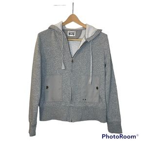 Converse One Star Full Zip Hoodie - Grey L